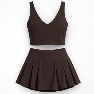Kimberly Brown Athletic Skort Set